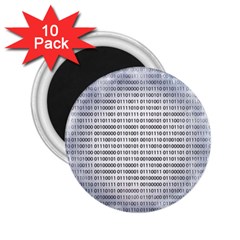 Binary Computer Technology Code 2 25  Magnets (10 Pack)  by Nexatart