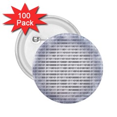 Binary Computer Technology Code 2 25  Buttons (100 Pack)  by Nexatart