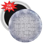 Binary Computer Technology Code 3  Magnets (100 pack) Front