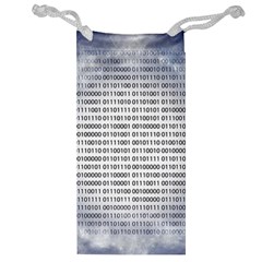 Binary Computer Technology Code Jewelry Bag by Nexatart