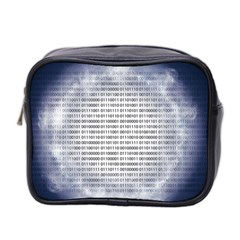 Binary Computer Technology Code Mini Toiletries Bag 2-side by Nexatart