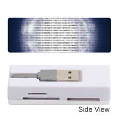 Binary Computer Technology Code Memory Card Reader (stick)  by Nexatart