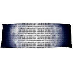 Binary Computer Technology Code Body Pillow Case (dakimakura) by Nexatart