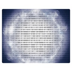 Binary Computer Technology Code Double Sided Flano Blanket (medium)  by Nexatart