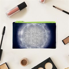 Binary Computer Technology Code Cosmetic Bag (xs) by Nexatart