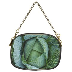 Bright Cabbage Color Dew Flora Chain Purses (one Side)  by Nexatart