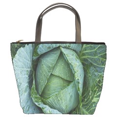 Bright Cabbage Color Dew Flora Bucket Bags by Nexatart