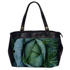 Bright Cabbage Color Dew Flora Office Handbags by Nexatart