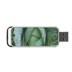 Bright Cabbage Color Dew Flora Portable Usb Flash (one Side)