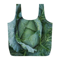 Bright Cabbage Color Dew Flora Full Print Recycle Bags (l)  by Nexatart