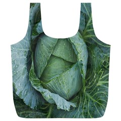 Bright Cabbage Color Dew Flora Full Print Recycle Bags (l)  by Nexatart