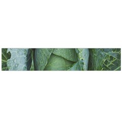 Bright Cabbage Color Dew Flora Flano Scarf (large) by Nexatart