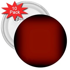 Brown Gradient Frame 3  Buttons (10 pack) 