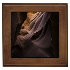 Canyon Desert Landscape Pattern Framed Tiles