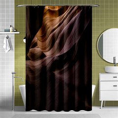 Canyon Desert Landscape Pattern Shower Curtain 48  X 72  (small) 