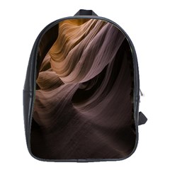 Canyon Desert Landscape Pattern School Bags (xl)  by Nexatart