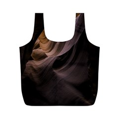 Canyon Desert Landscape Pattern Full Print Recycle Bags (m) 