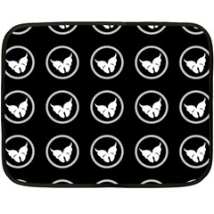 Butterfly Wallpaper Background Fleece Blanket (mini) by Nexatart