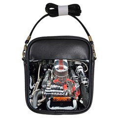 Car Engine Girls Sling Bags by Nexatart