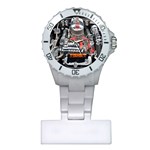 Car Engine Plastic Nurses Watch Front