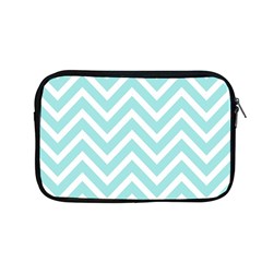 Chevrons Zigzags Pattern Blue Apple Macbook Pro 13  Zipper Case