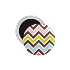 Chevrons Stripes Colors Background 1 75  Magnets