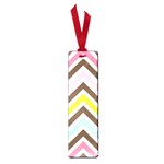 Chevrons Stripes Colors Background Small Book Marks Front