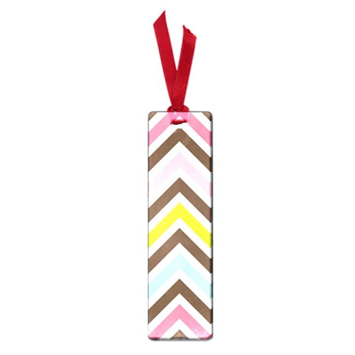 Chevrons Stripes Colors Background Small Book Marks