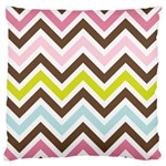 Chevrons Stripes Colors Background Standard Flano Cushion Case (One Side) Front