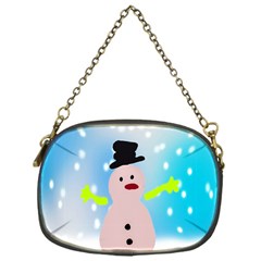 Christmas Snowman Chain Purses (one Side) 