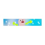 Christmas Snowman Flano Scarf (Mini) Front