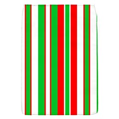 Christmas Holiday Stripes Red Green,white Flap Covers (s)  by Nexatart