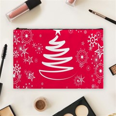 Christmas Tree Cosmetic Bag (large)  by Nexatart