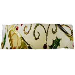 Christmas Ribbon Background Body Pillow Case (dakimakura)