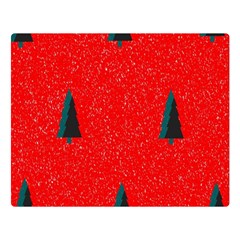 Christmas Time Fir Trees Double Sided Flano Blanket (large)  by Nexatart