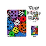 Colorful Toothed Wheels Playing Cards 54 (Mini)  Front - Spade10