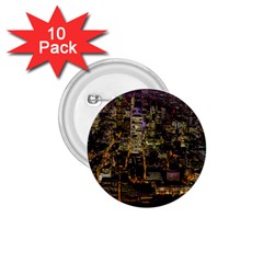 City Glass Architecture Windows 1 75  Buttons (10 Pack) by Nexatart