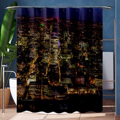 City Glass Architecture Windows Shower Curtain 60  X 72  (medium)  by Nexatart