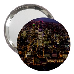 City Glass Architecture Windows 3  Handbag Mirrors by Nexatart