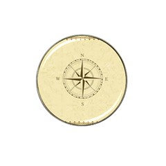 Compass Vintage South West East Hat Clip Ball Marker (4 Pack) by Nexatart