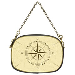 Compass Vintage South West East Chain Purses (one Side)  by Nexatart