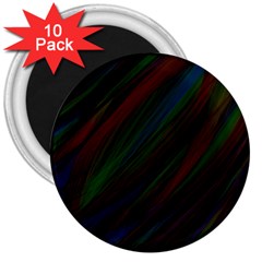 Dark Background Pattern 3  Magnets (10 Pack)  by Nexatart