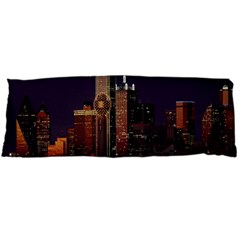 Dallas Texas Skyline Dusk Body Pillow Case (dakimakura) by Nexatart