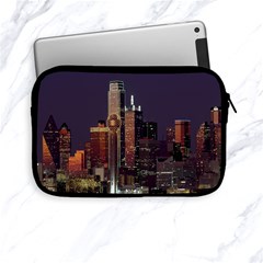 Dallas Texas Skyline Dusk Apple Ipad Mini Zipper Cases by Nexatart