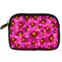 Dahlia Flowers Pink Garden Plant Digital Camera Cases by Nexatart