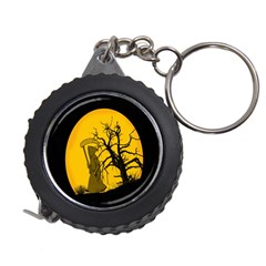 Death Haloween Background Card Measuring Tapes by Nexatart