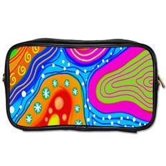 Doodle Pattern Toiletries Bags 2-side by Nexatart