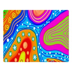 Doodle Pattern Double Sided Flano Blanket (large)  by Nexatart