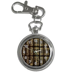 Detail Golden Gold Ornaments Key Chain Watches by Nexatart