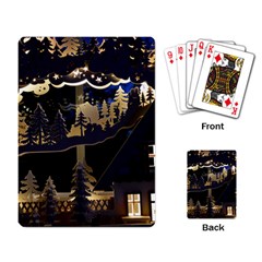 Christmas Advent Candle Arches Playing Card by Nexatart